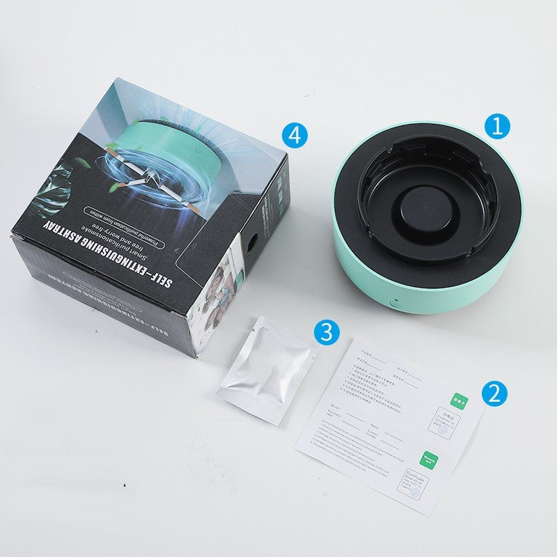 Practical Automatic Purifier Ashtray Portable Gadgets For home and Cars
